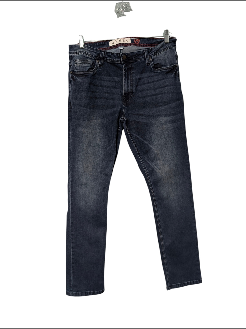 Artful Rebel Slim Straight Jeans Men's 36x32 Dark Wash Denim